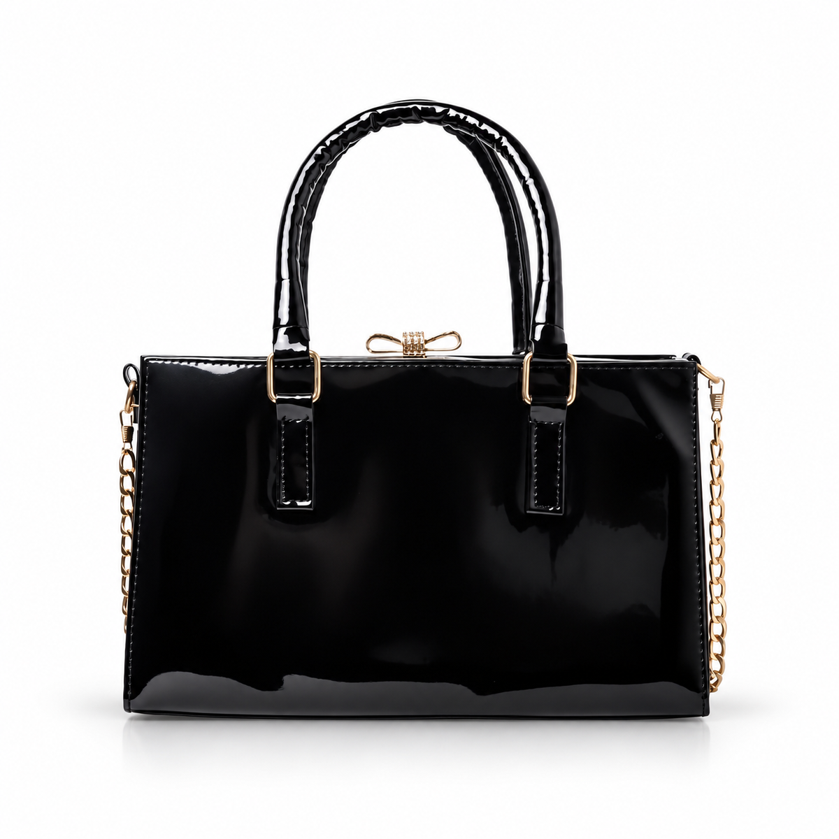 Frame Boxy Bag - Black