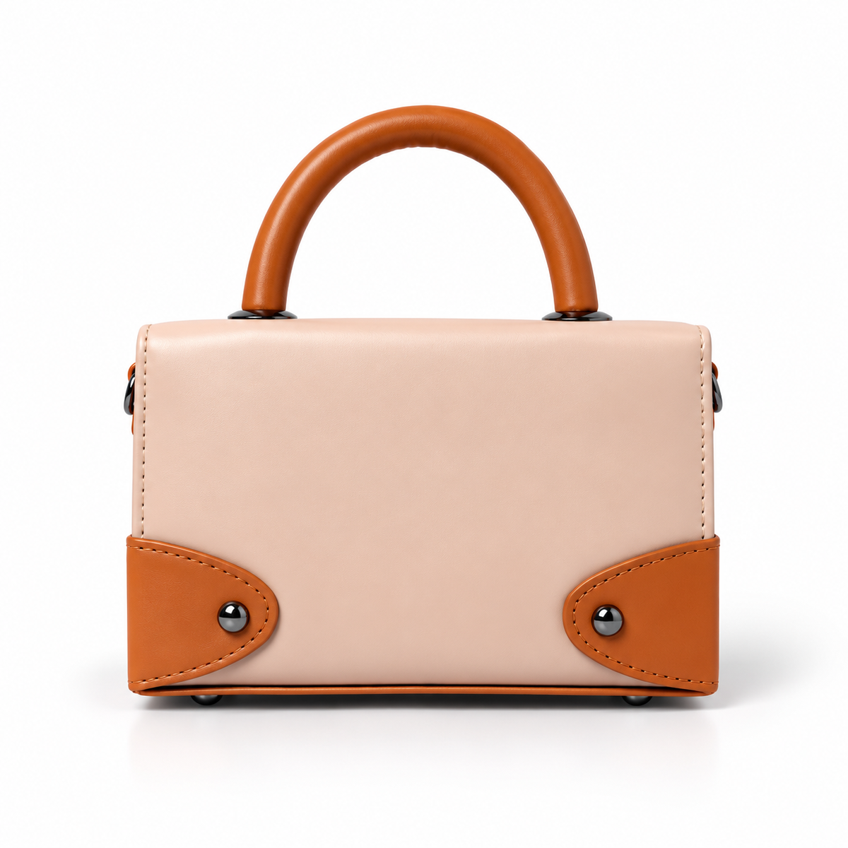 Contrast Box Bag - Desert Sand