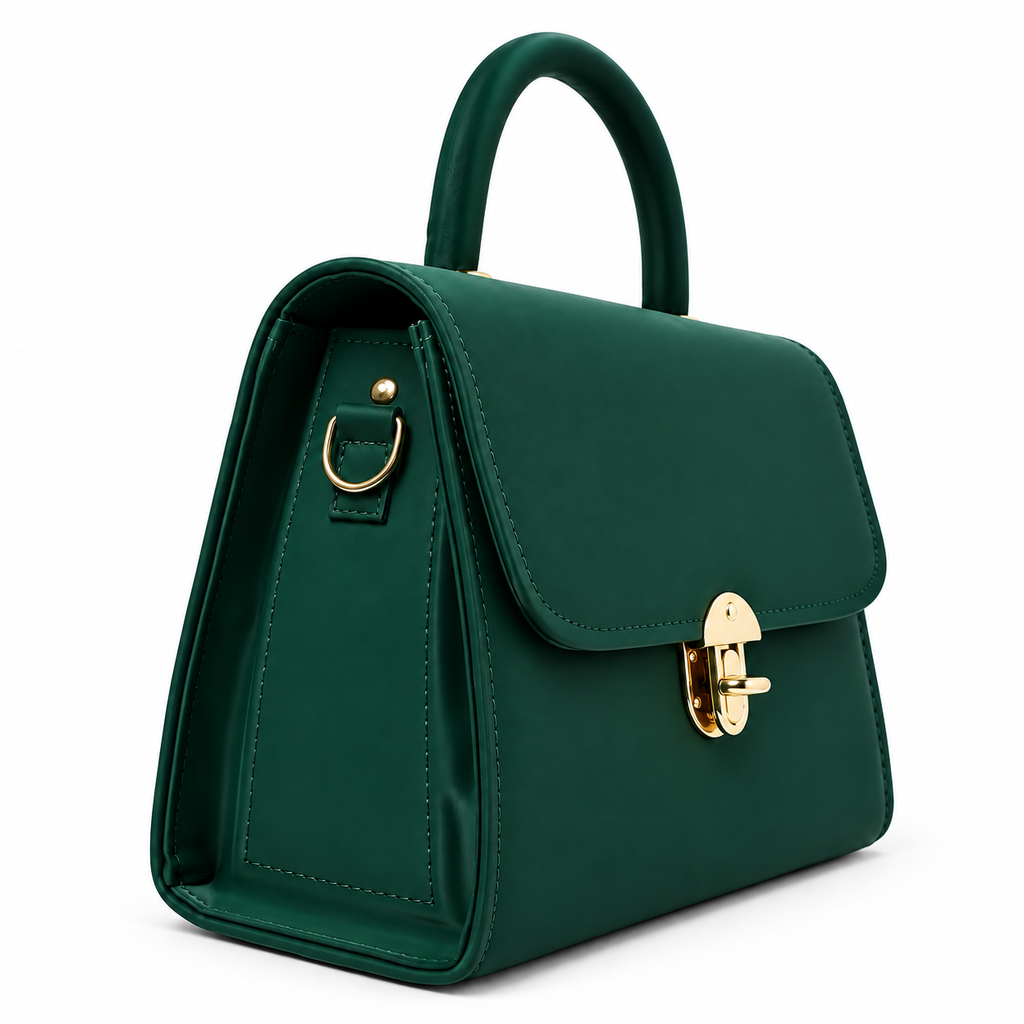 Mate Croco Bag - Jade Green