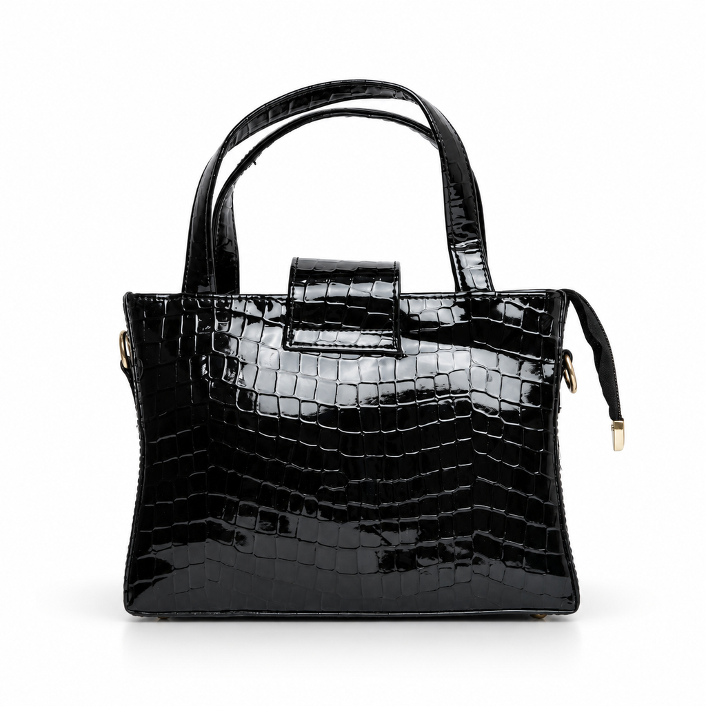 Patent Carry Bag - Black