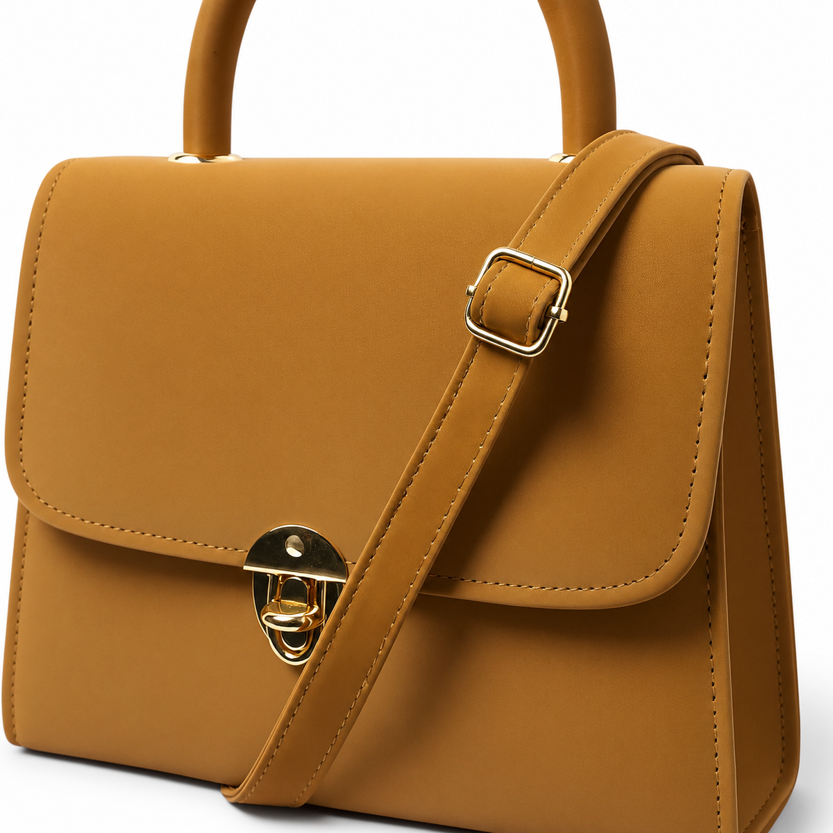 Mate Croco Bag - Brown