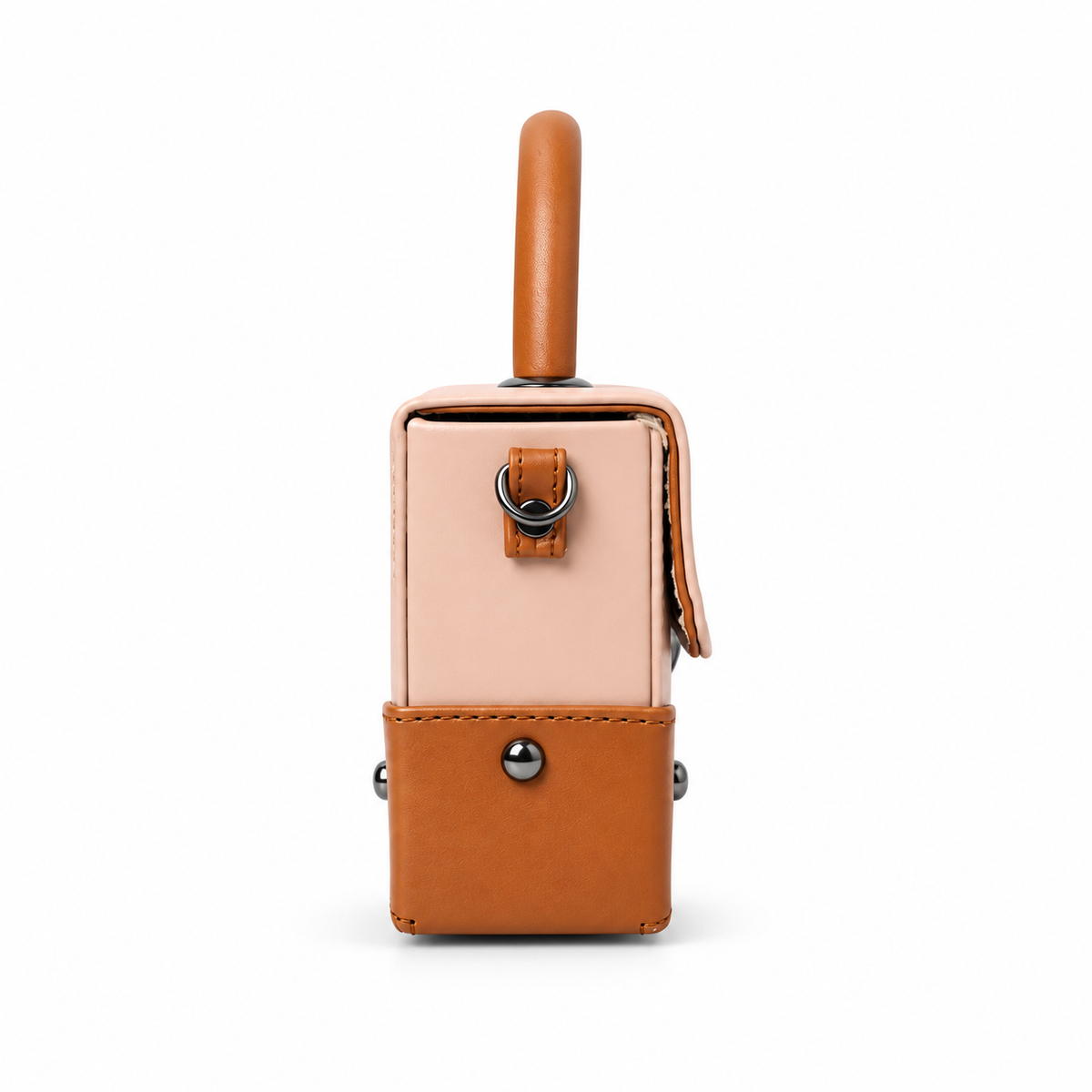 Contrast Box Bag - Desert Sand