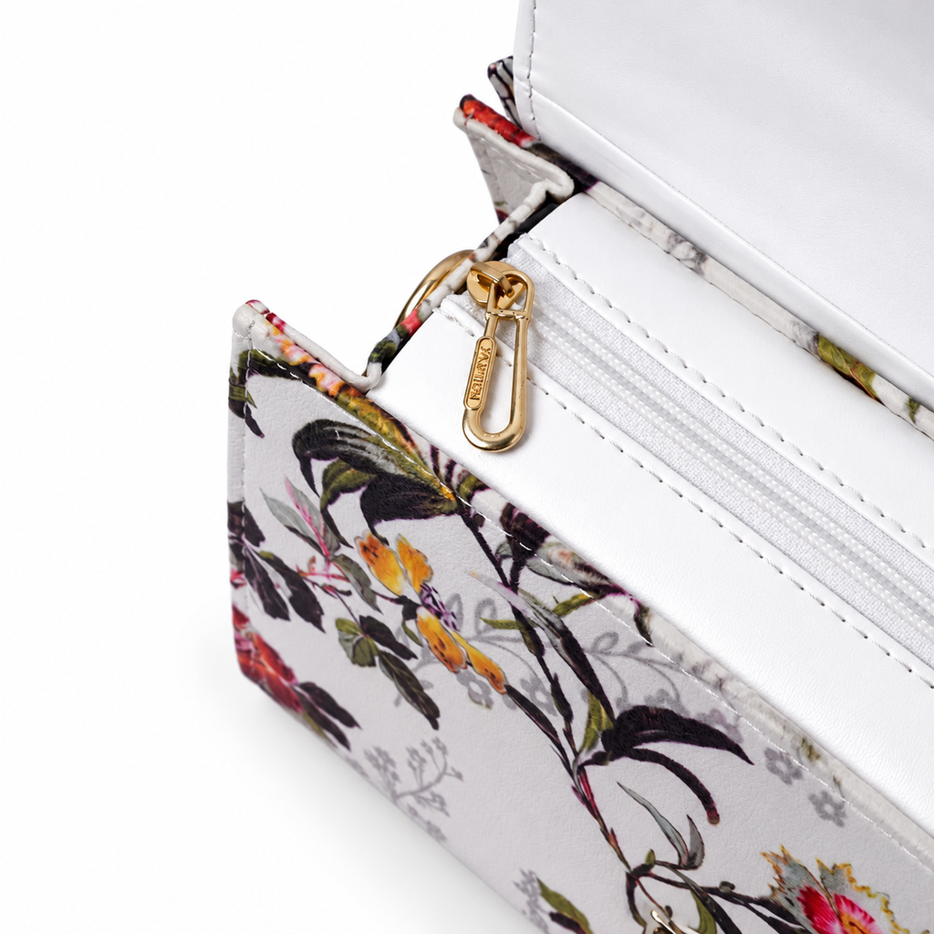 Print Lock Bag - Cream