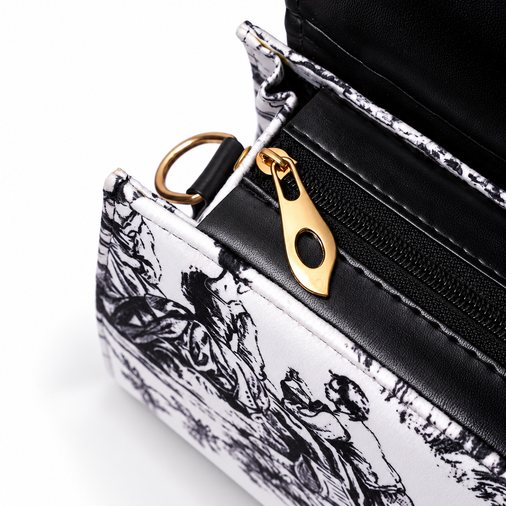 Print Lock Bag - White