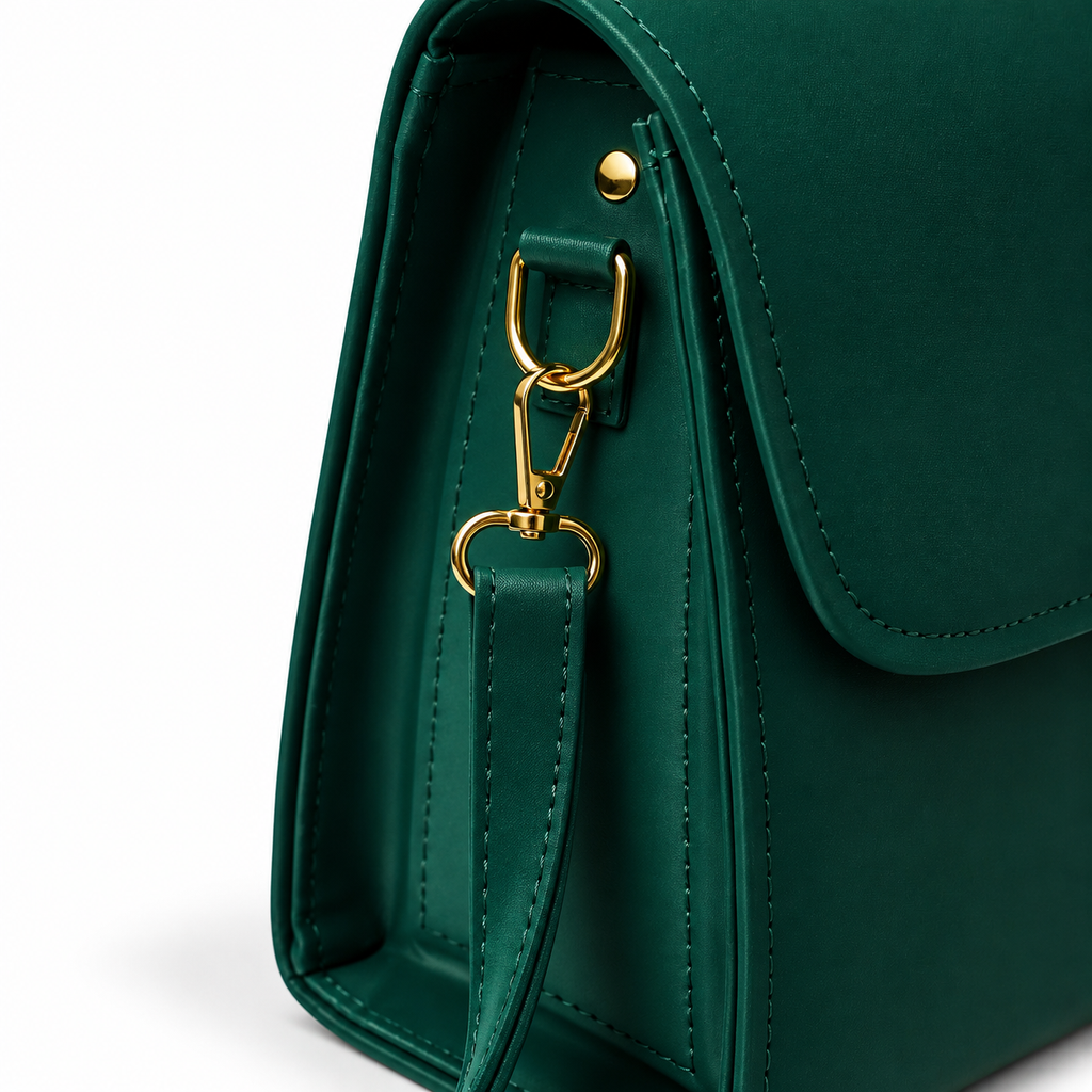 Mate Croco Bag - Jade Green