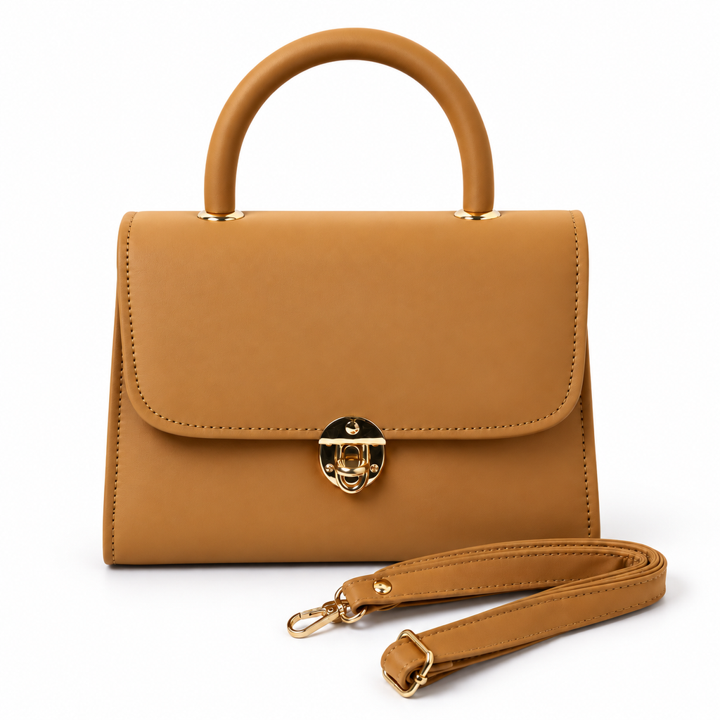 Mate Croco Bag - Brown