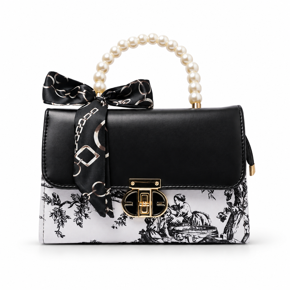 Print Lock Bag - White